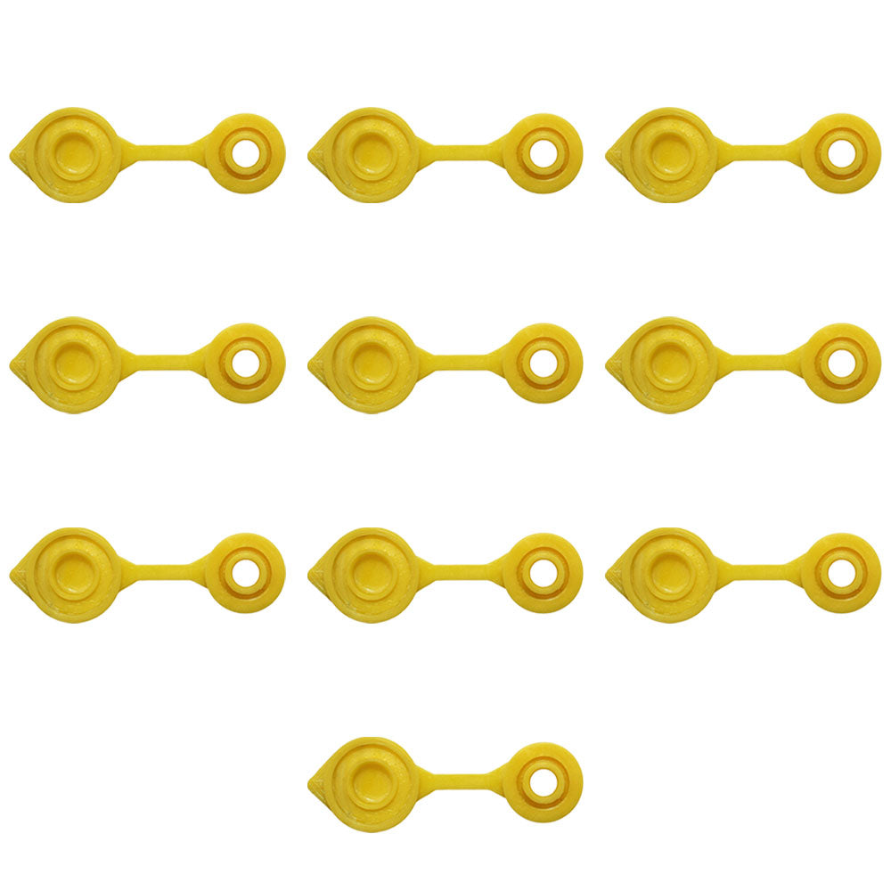 10 New Yellow Gas Can Vents for Blitz Wedso Eagle Scepter Essence Midwest