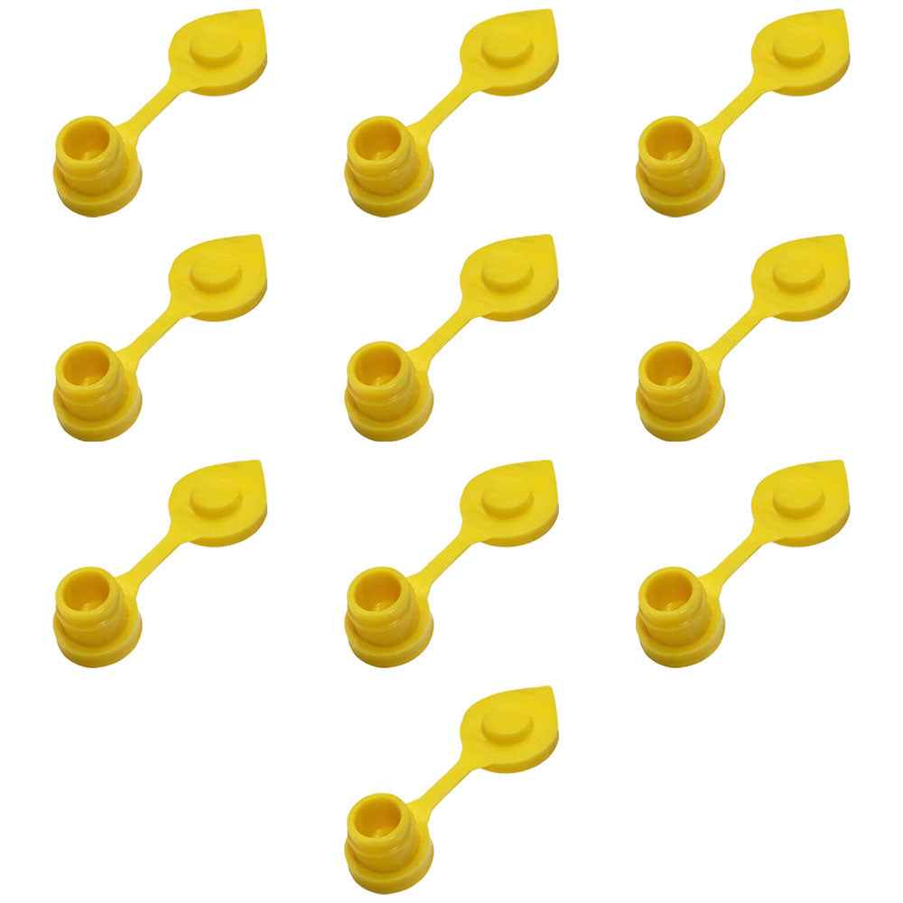 10 Yellow Gas/Fuel Can Vent Caps fit Midwest fit Blitz fit Scepter fit Ameri-can