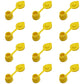 Twelve Gas Can Vent Cap Set w/ Retaining Lip for Eagle Chilton Plastic Fuel Jugs