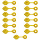 Qty 13: Gas Can Vent Caps (Yellow)  Fits Universal Products