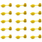 Qty 15: Gas Can Vent Caps (Yellow)  Fits Universal Products