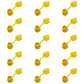 Qty 15: Gas Can Vent Caps (Yellow)  Fits Universal Products
