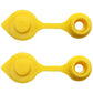 Qty 2: Gas Can Vent Caps (Yellow)  Fits Universal Products