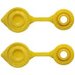 Qty 2: Gas Can Vent Caps (Yellow)  Fits Universal Products