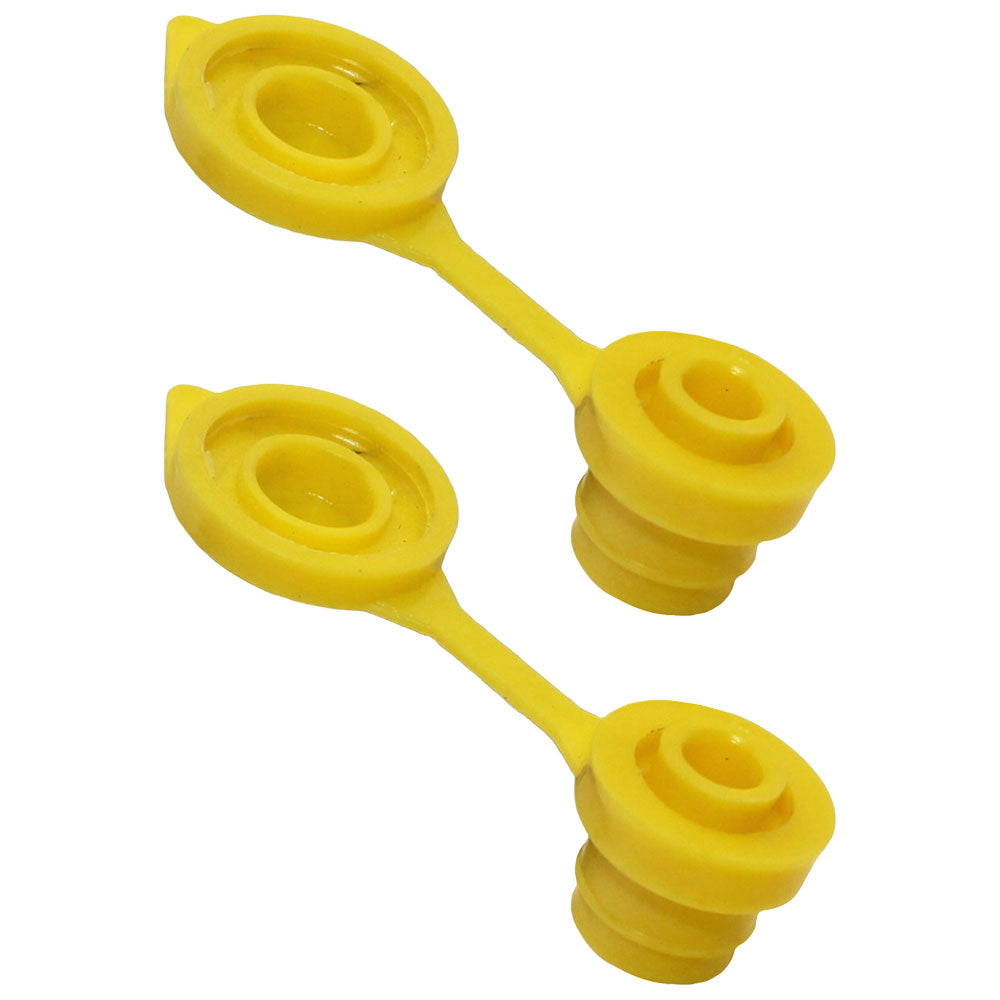 2-Pack Yellow Vent Cap for Blitz Fuel Gas Can Container 900302 900092 900094