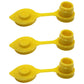 Qty 3: Gas Can Vent Caps (Yellow)  Fits Universal Products