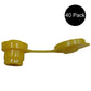 Qty 40: Gas Can Vent Caps (Yellow)  Fits Universal Products