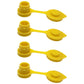 Qty 4: Gas Can Vent Caps (Yellow)  Fits Universal Products