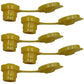 5 Pcs Yellow Vent Cap/Plug fits Plastic & Metal Fuel Gas Can Jugs