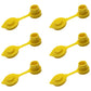 Qty 6: Gas Can Vent Caps (Yellow)  Fits Universal Products