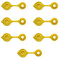 7-pk Yellow Vent Caps Gas Fuel Can Midwest Blitz Wedco Scepter HEAVY DUTY