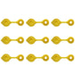 Qty 9: Gas Can Vent Cap (Yellow)  Fits Universal Products
