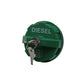6661696 Locking Diesel Fuel Cap Fits Bobcat Skid Steer Loader 721 963 543 645