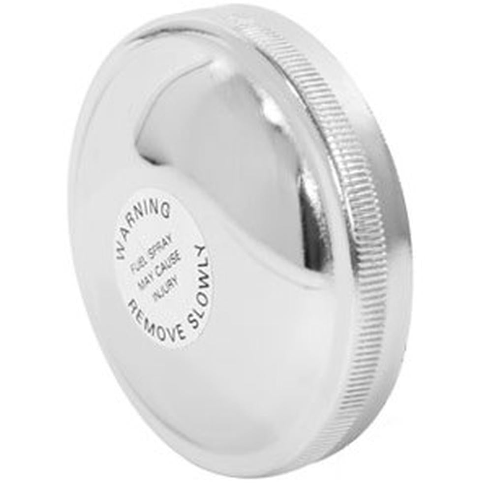 Silver Fuel Cap with Ridges Fits Ford/New Holland Replaces 81811847