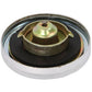 Silver Fuel Cap with Ridges Fits Ford