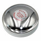 Silver Fuel Cap with Ridges Fits Ford/New Holland Replaces 81811847