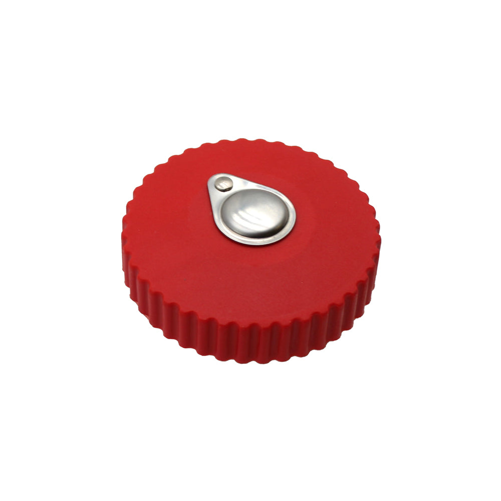 Red Fuel Cap with Vent Hole (Plastic) Fits Massey Ferguson Replaces 001584U91