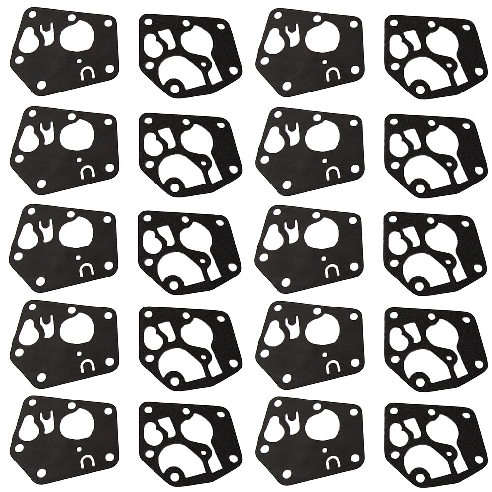 10pcs Carburetor Diaphragm Gasket Kit Fits Briggs and Stratton 495770 795083 508