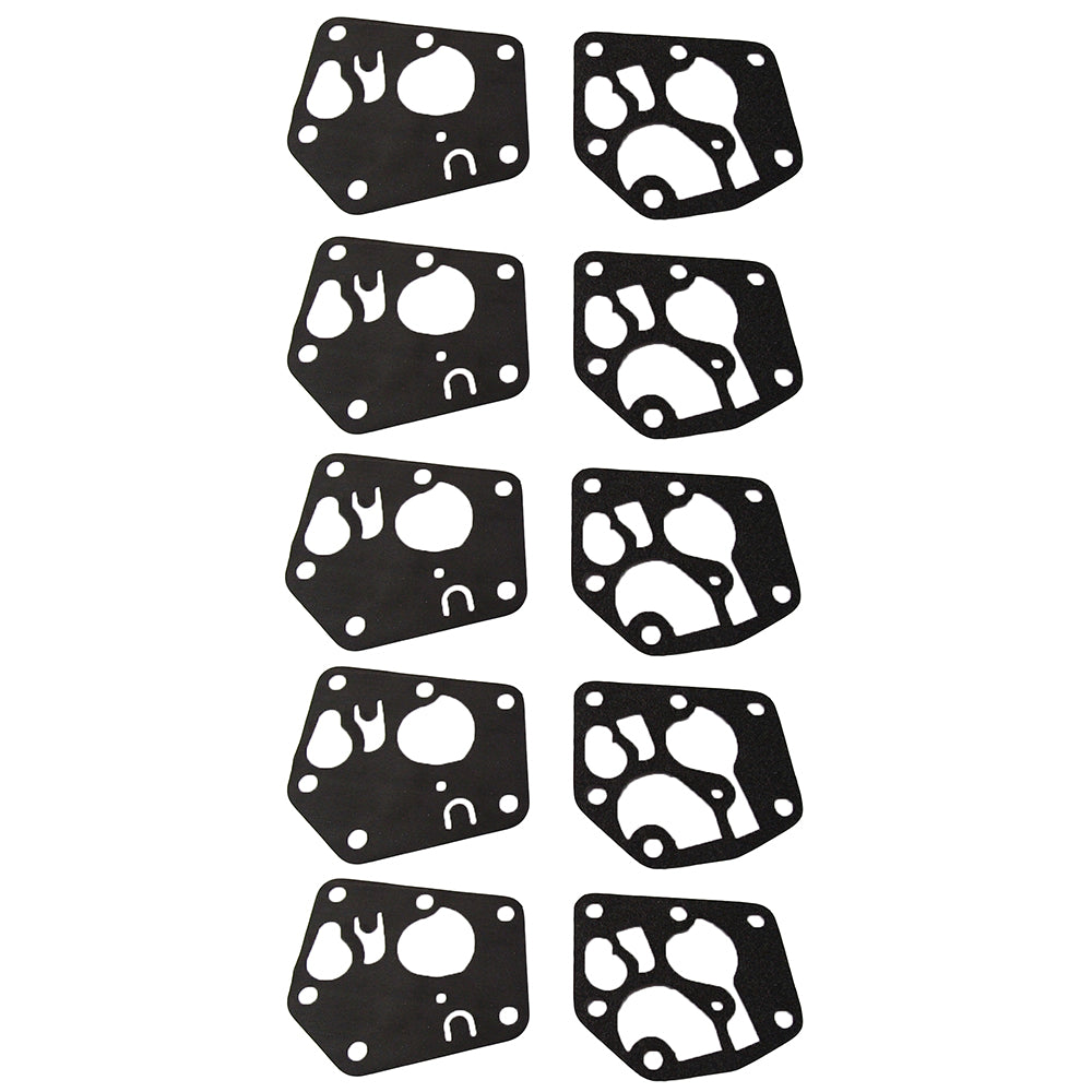 5 Pack Diaphragm & Gasket Set Fits B&S 495770, 795083, 520175, 7721