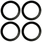 (4) - Rubber Gas / Fuel Sediment Bowl Gaskets NAA9160A Fits Ford NH 2N 8N 9N NAA