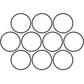 10 Pack Float Bowl Gaskets Fits Large Bowl Tecumseh Carburetors