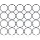 20 Pack Float Bowl Gasket for TECUMSEH 631028, 631028A, 3539, 23-3539, 142122