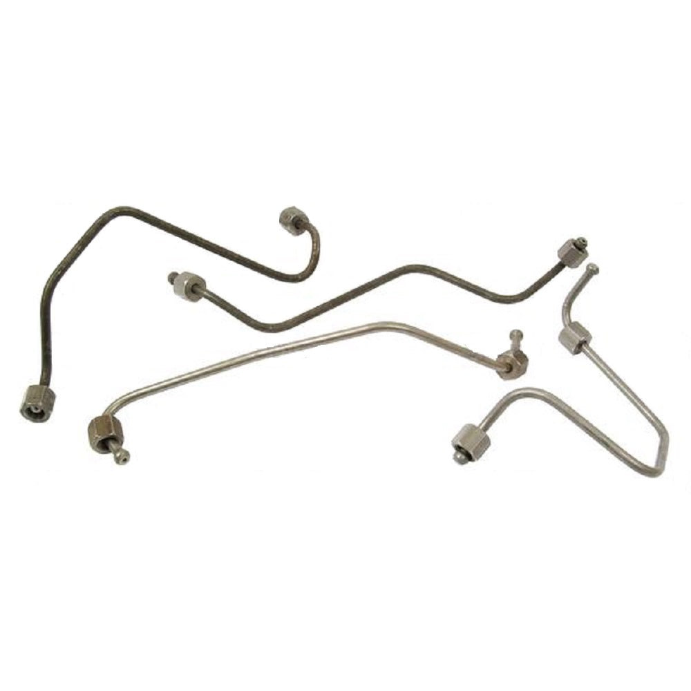 180581M1  4-Cyl Fuel Injector Line Pipe Set 735102M91 Fits Massey Ferguson