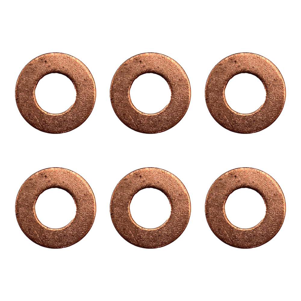 Qty 6: Injector Washer Fits Massey Ferguson Replaces 376091X1