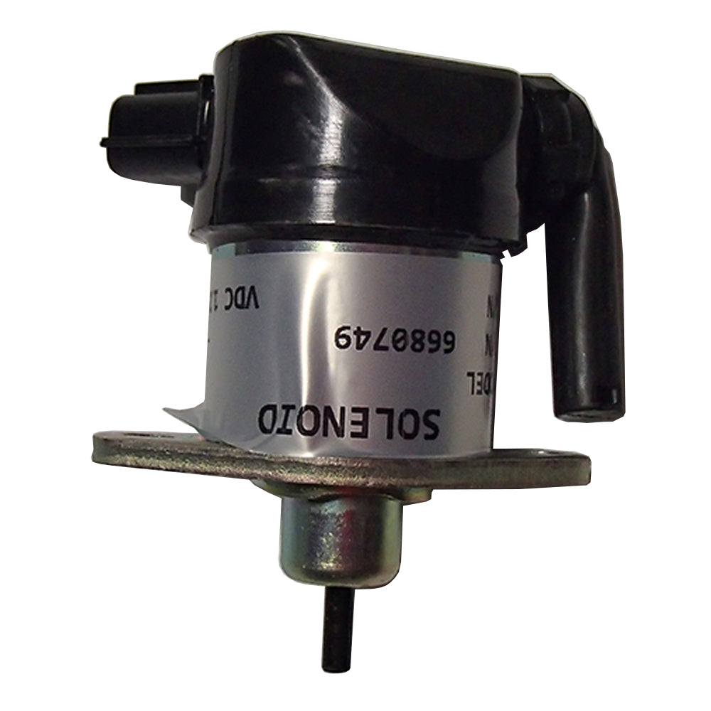 Fuel shutoff solenoid 6680749 Fits Bobcat T300 T250 S300 Loader with Fits Ku