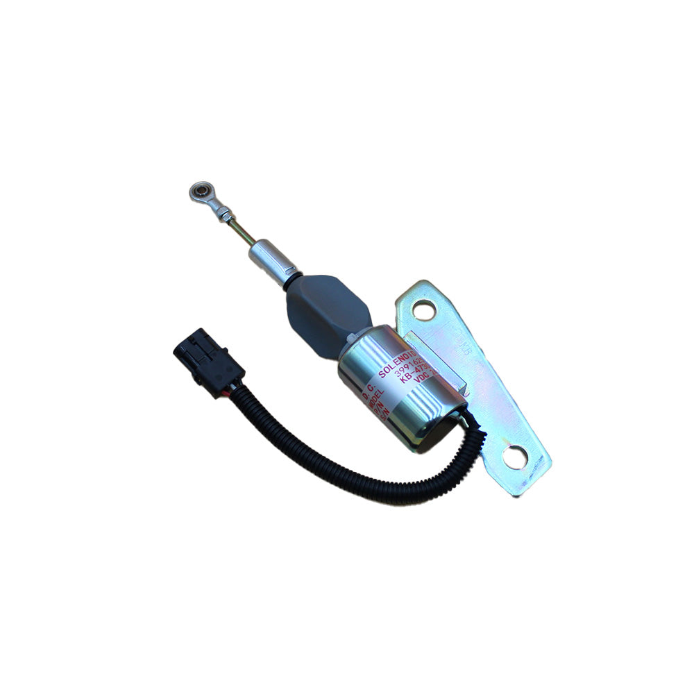 One New Fuel Shutoff Solenoid Fits Hyundai Excavator R200-5 R225-7 335-7