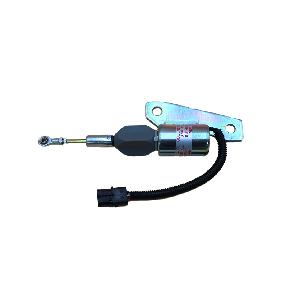 One New Fuel Shutoff Solenoid Fits Hyundai Excavator R200-5 R225-7 335-7