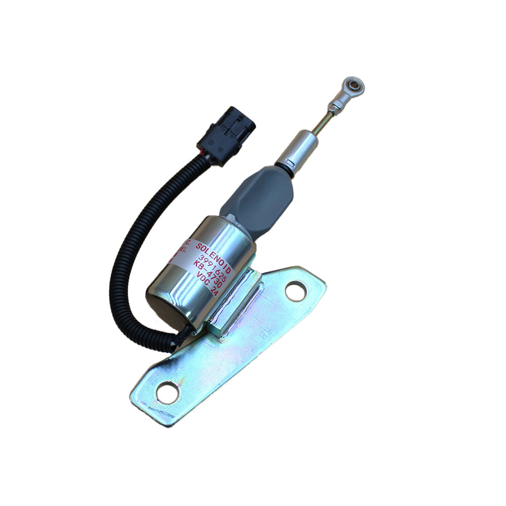 One New Fuel Shutoff Solenoid Fits Hyundai Excavator R200-5 R225-7 335-7