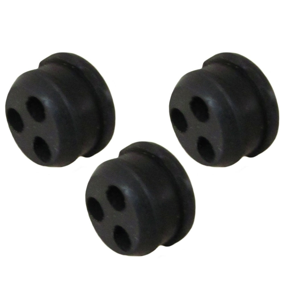 3 Pack Fuel Line Gas Tank 3 Hole Grommet for Echo Trimmer Blower V137000030