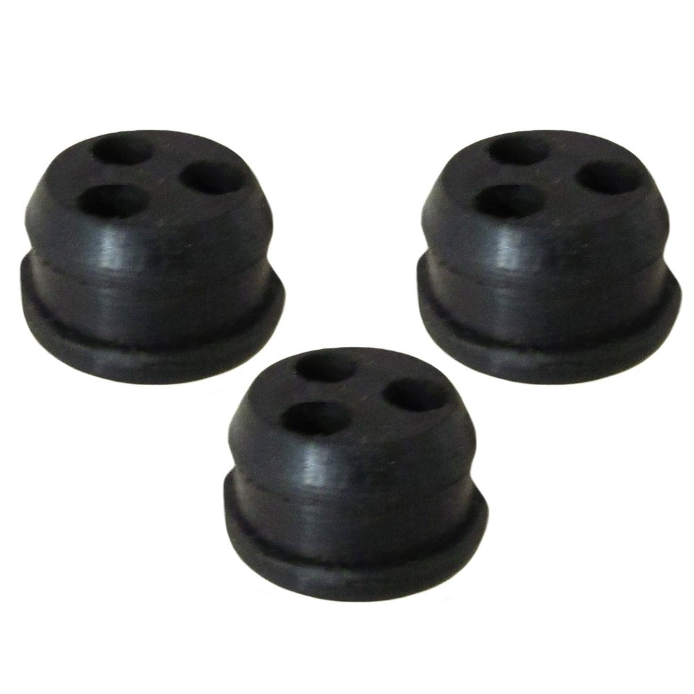 3 Pack Fuel Line Gas Tank 3 Hole Grommet for Echo Trimmer Blower V137000030