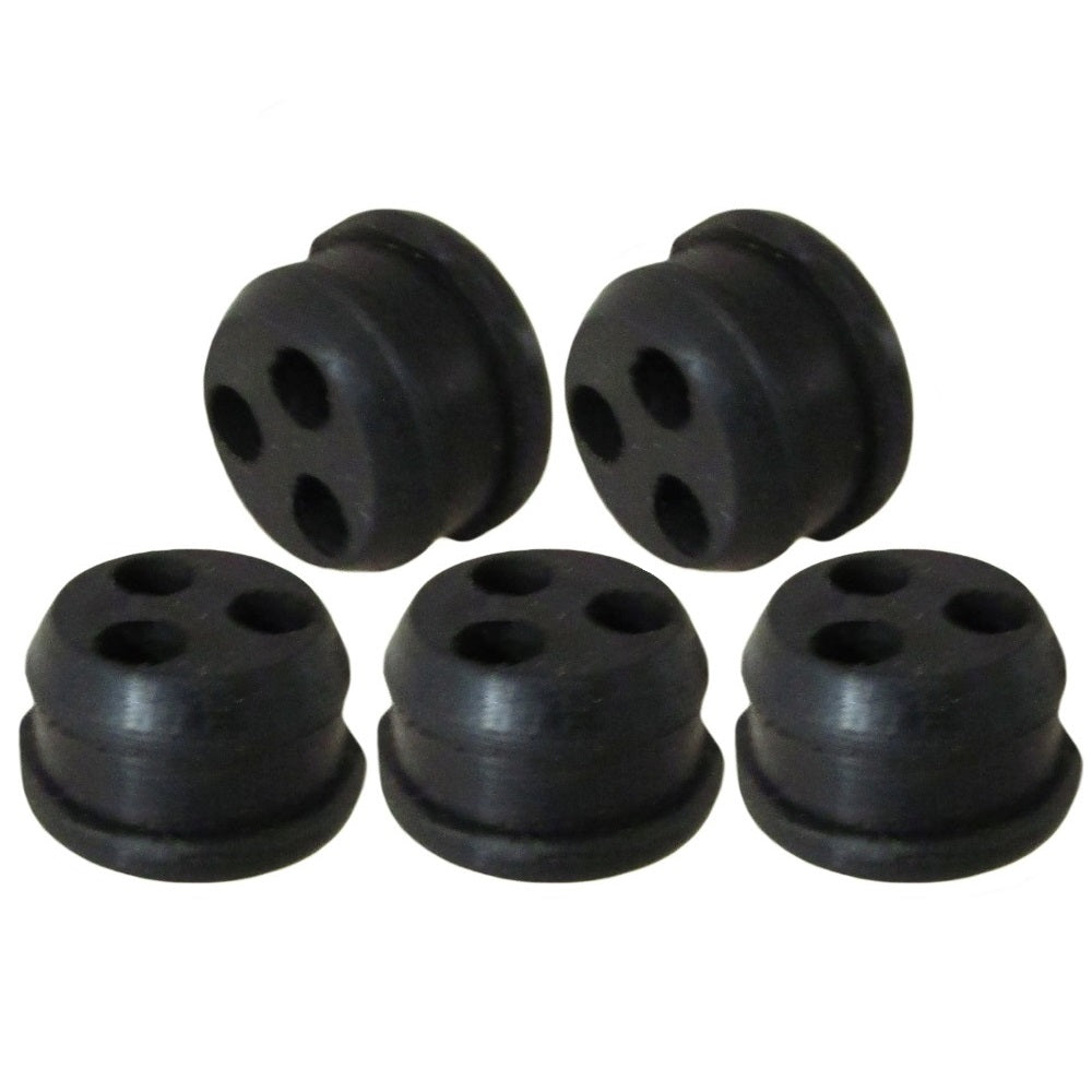 5x 3-Hole Fuel Line Grommets Fits Echo 13211546730 V137000030 3 Holes