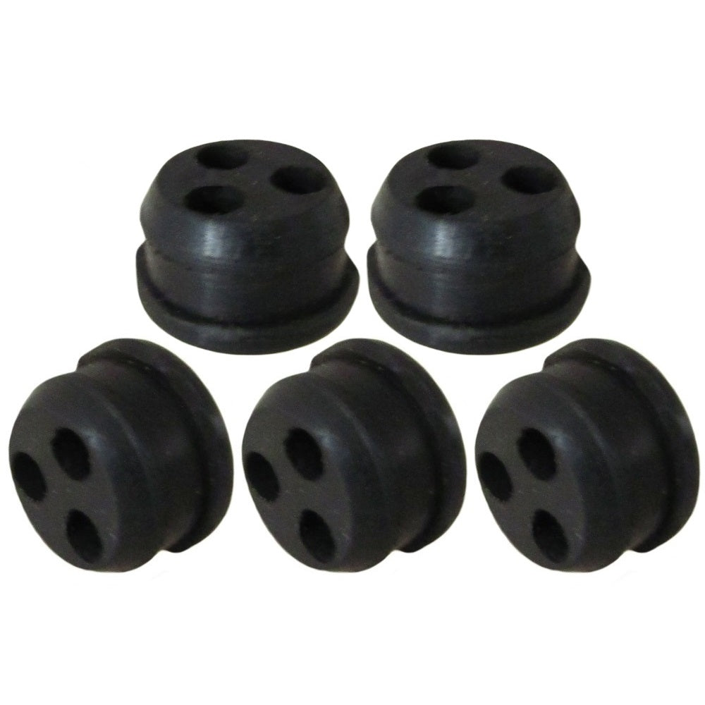 5x 3-Hole Fuel Line Grommets Fits Echo 13211546730 V137000030 3 Holes