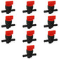 Qty 10: 1/4" In-Line Fuel Shut Off Valve  Fits Briggs & Stratton Replaces 491860