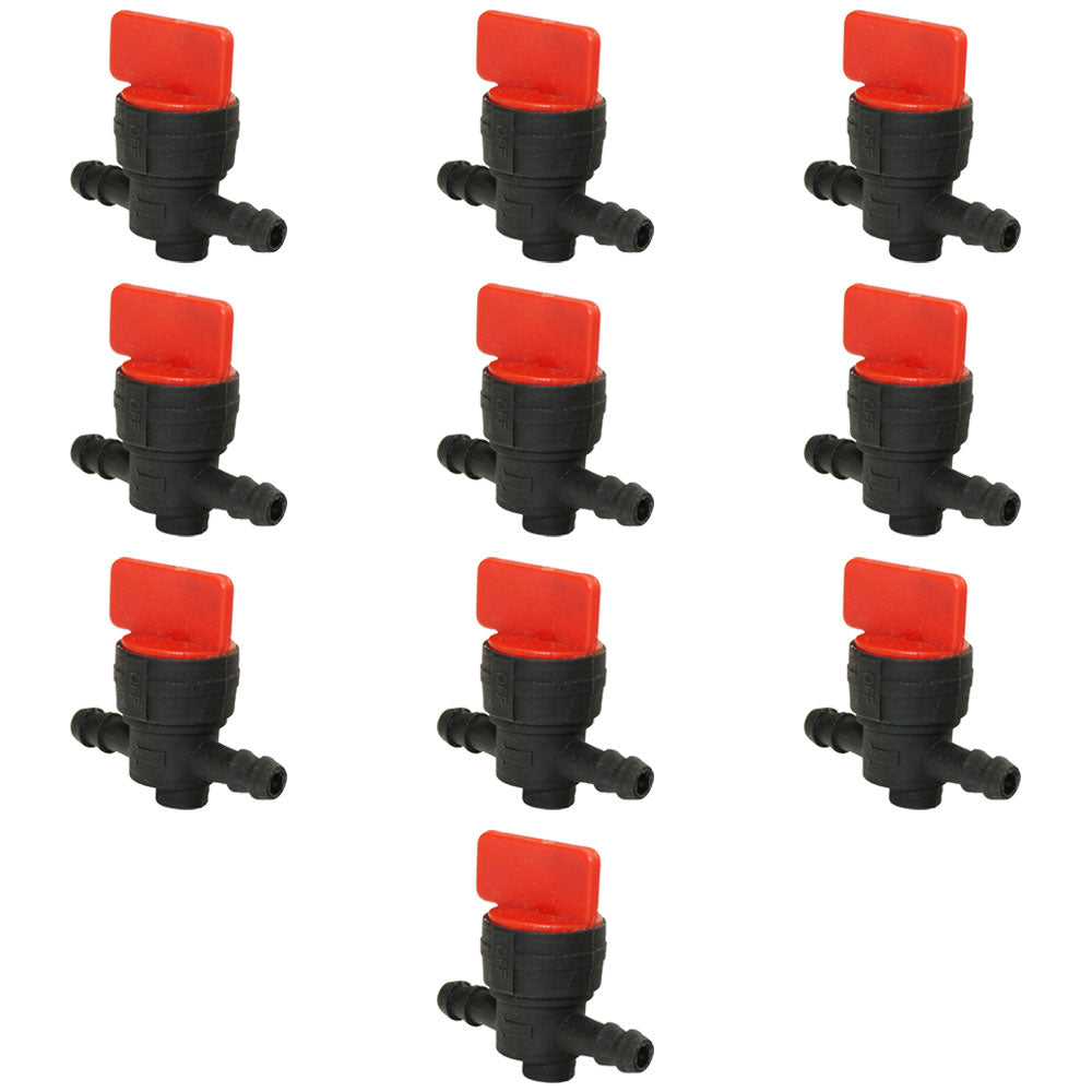 Qty 10: 1/4" In-Line Fuel Shut Off Valve
 Fits Exmark Replaces 1-603770