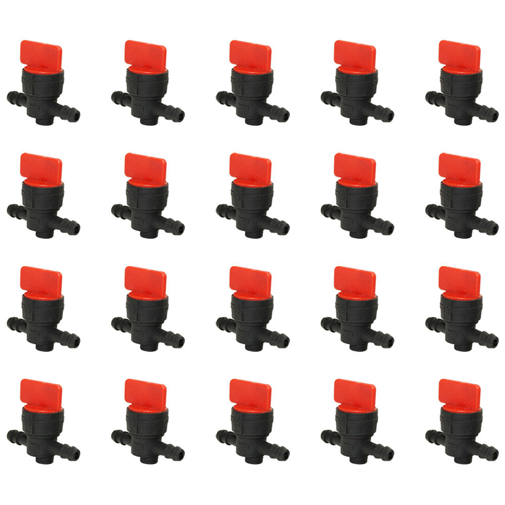 AM107340 AM36141 Twenty 1/4 In-Line Fuel Shutoff Cutoff Valves Fits John Deere