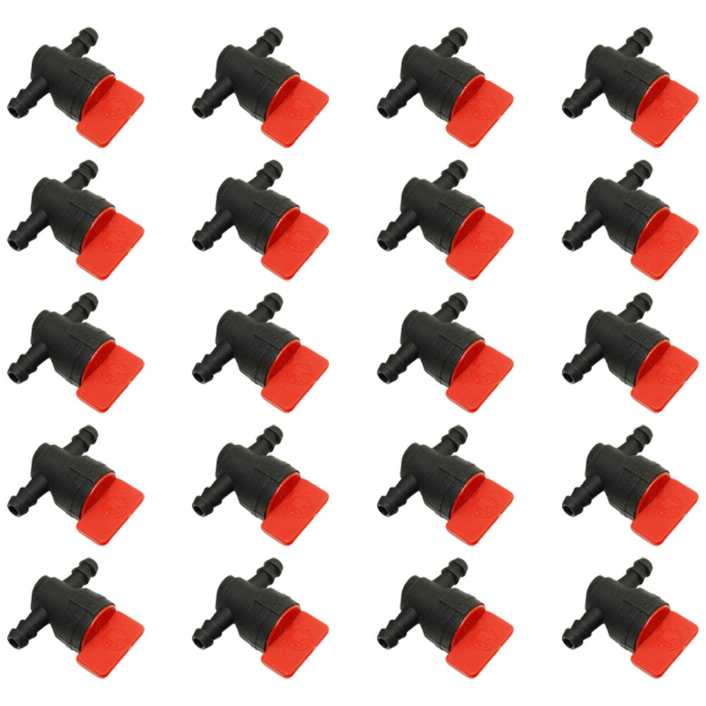 AM107340 AM36141 Twenty 1/4 In-Line Fuel Shutoff Cutoff Valves Fits John Deere