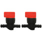 2 Inline Fuel Shutoff Valves Fits Toro 494768 697947 698183 AM107340 AM36141