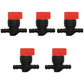 Qty: 5 In-Line Fuel Shut Off Valve 1/4" 
 Fits Toro Replaces 1-603770