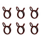 (6) R34766 Ring Clamps Fits John Deere Tractors 3020 4000 4020 5020 7520