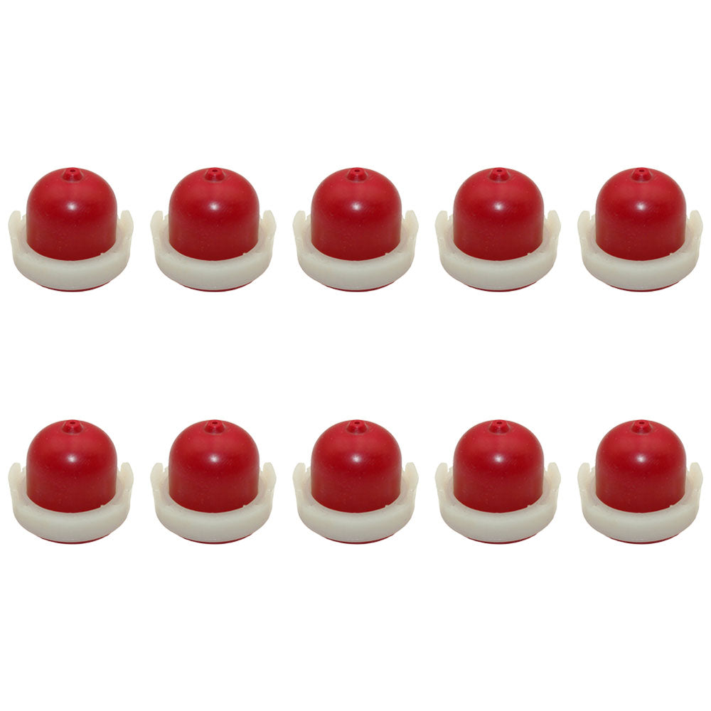 Ten (10)- Carburetor Primer Bulbs 1" with Vent Fits Briggs and Stratton 12G802 1