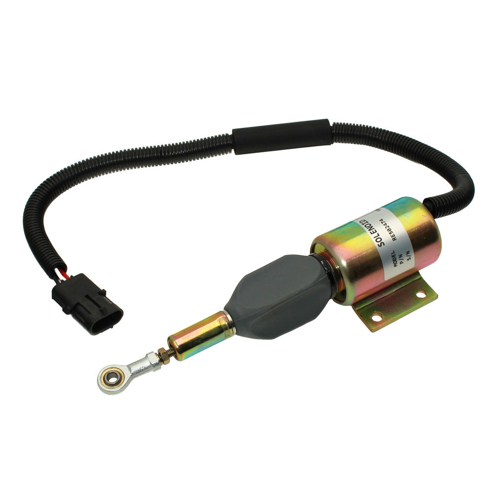 Fuel Shut-off Solenoid Fits John Deere Replaces RE502474