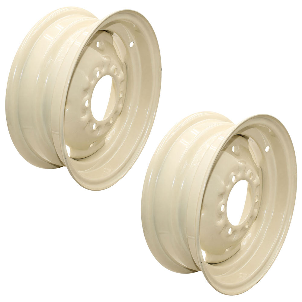C5NN1007A Two (2) Wheel Rims 6 Hole 6" Circle 5.5" x 16" Fits Ford Models