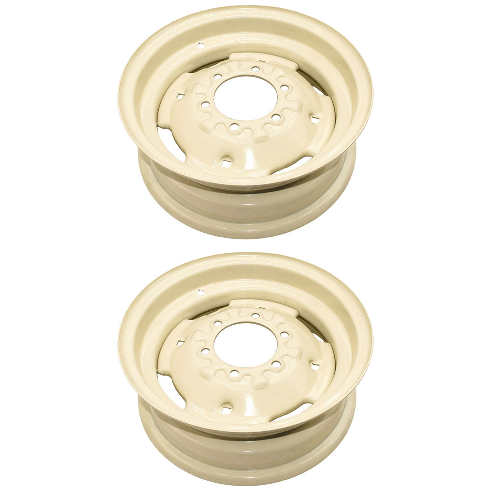 C5NN1007A Two (2) Wheel Rims 6 Hole 6" Circle 5.5" x 16" Fits Ford Models