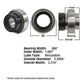 Bearing JD9339 Fits John Deere 4400 4420 9560STS 9570Sts 9650STS 9660STS 9860STS