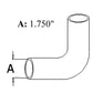 Radiator Hose (Lower) G46361 Fits Case 430, 530, 570
