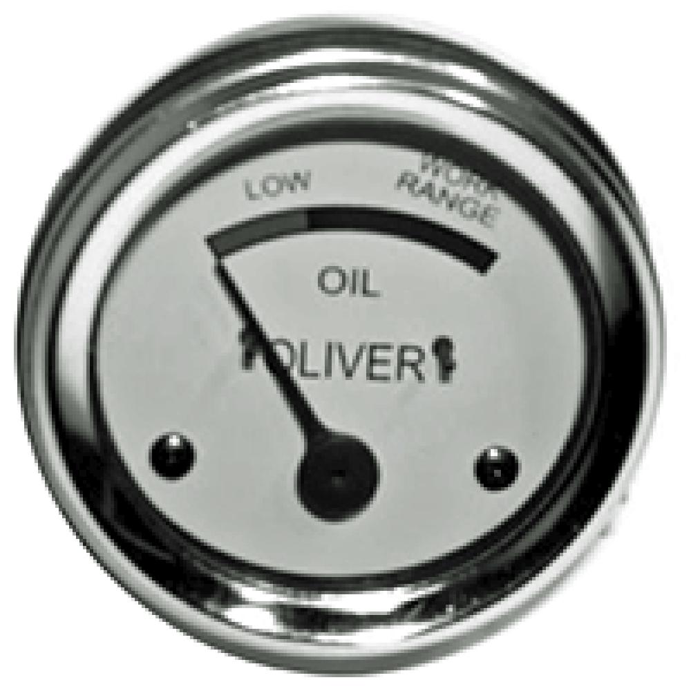 OLS082 Oil Pressure Gauge (0-25 PSI) - Dash mounted Fits Oliver